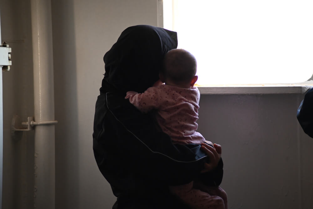 Migrantes resgatados Mediterrâneo